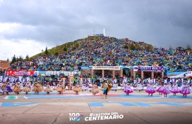El cerro Huaynarroque resonó con el gran concurso “Tokoro de Oro” en el marco del Carnaval de Juliaca 2025