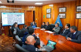Municipalidad De San Román Impulsa La Construcción De La Central De Flagrancia En Juliaca
